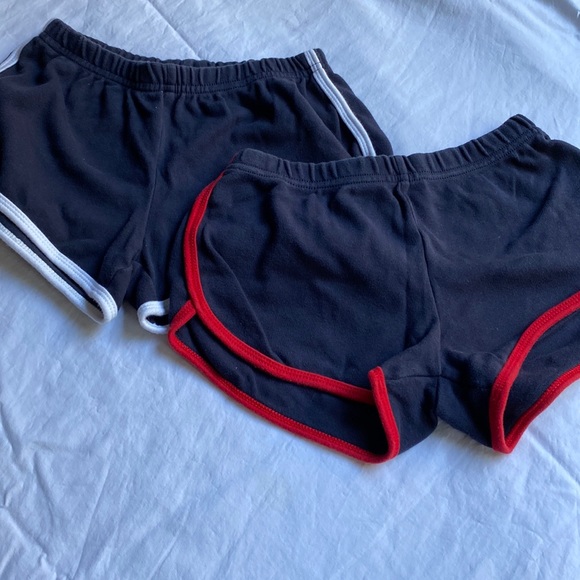 American Apparel shortie shorts (2pairs) NWOT - Picture 2 of 4